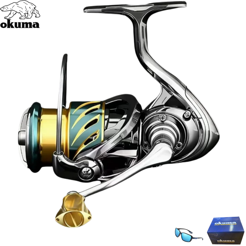 Kastking Reel Zephyr - OKUMA 1000-7000 Volledig Metalen Spinhengel 7+1