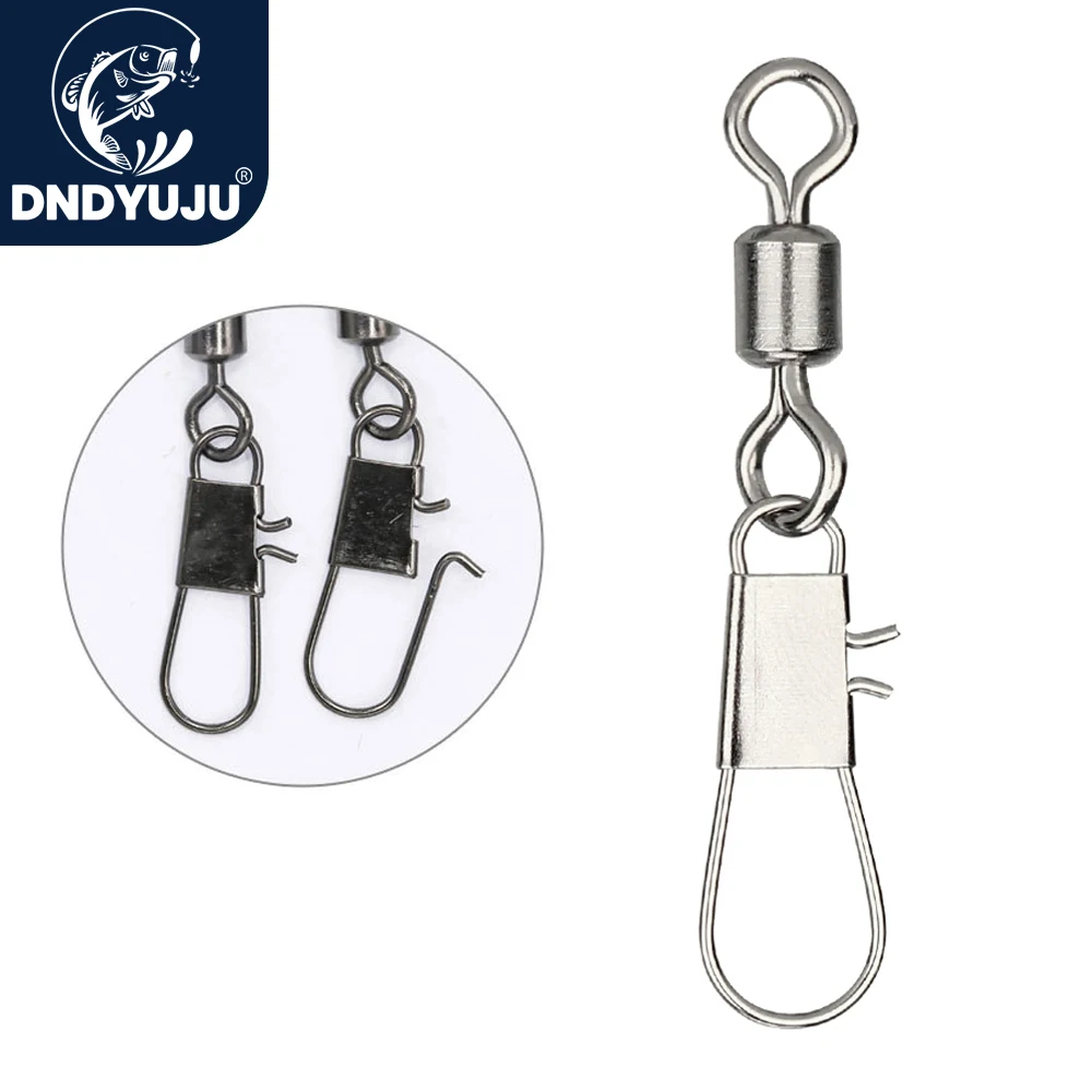 Fishing Line Cutter - DNDYUJU 50 stuks visconnector, draaibare wartel