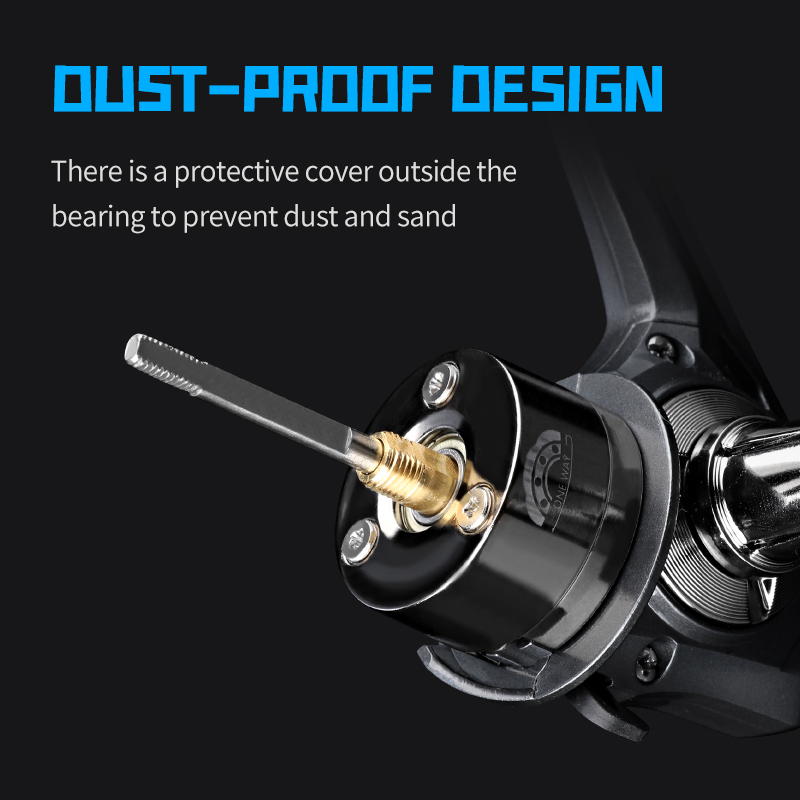 DEUKIO Spinning Visreel 2000-7 - Kastking Reel Zephyr recensie en prijs