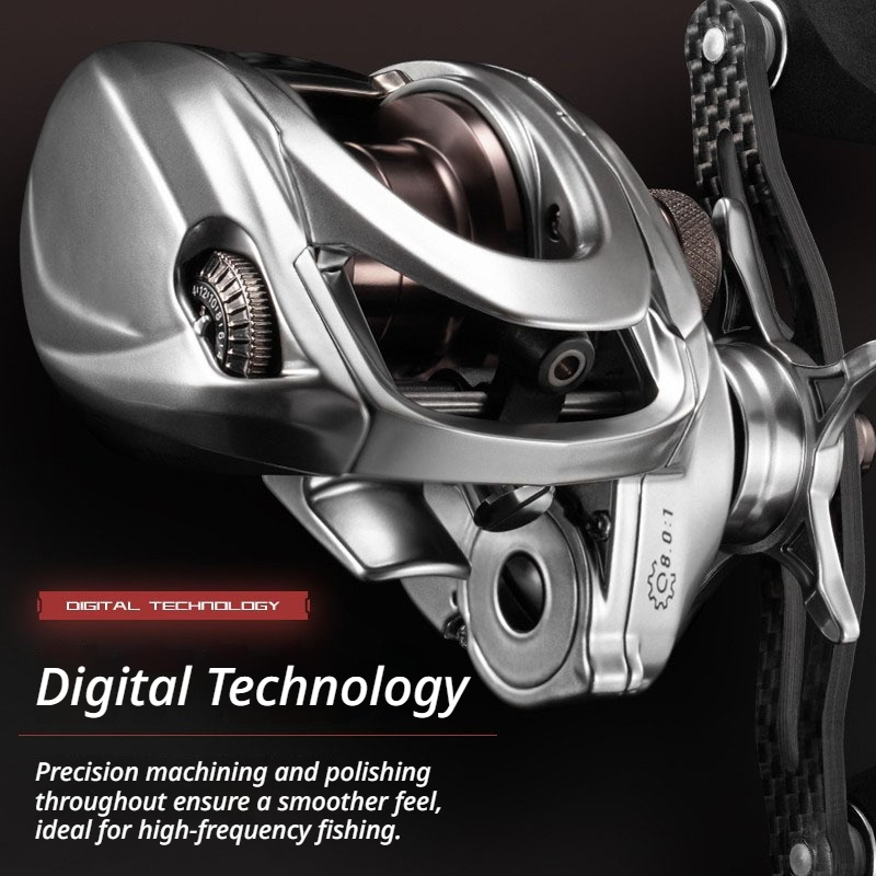 Takuma P8 Baitcast-molen, carb - Ice Fishing Line recensie en prijs
